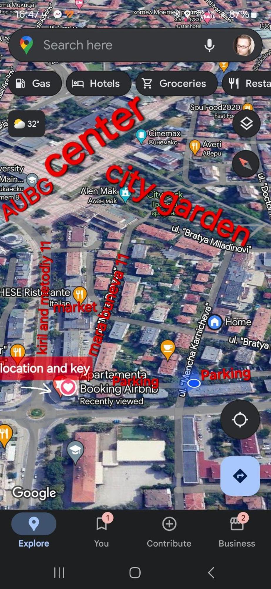 3 Rooms Apartment, Top Center, 1St Floor, Aubg, Free Parking, Pc I5 Ssd, 3 Led Tvs 200 Channels, Wifi, Terrace, Easy-Late Check-In, Stay Before Greece بلاغويفغراد المظهر الخارجي الصورة